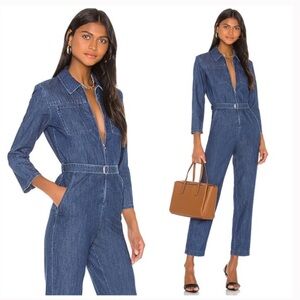 A.P.C. Combi Truck Jumpsuit in Indigo Women’s 36 FR/S US